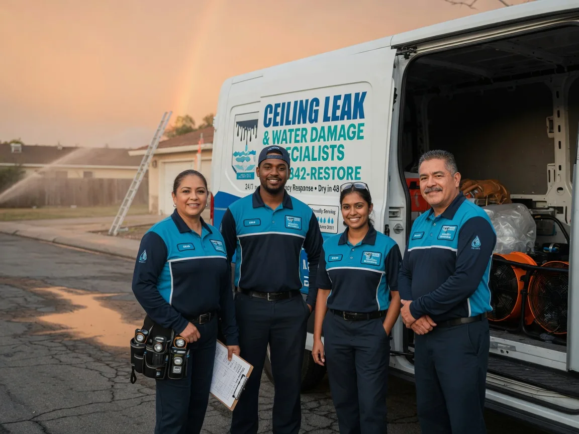 Ceiling Leak Cleanup company in Fox, AR