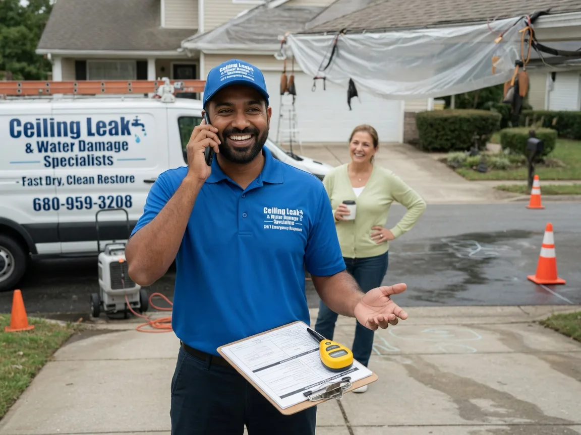Ceiling Leak Cleanup Fox, AR FAQs